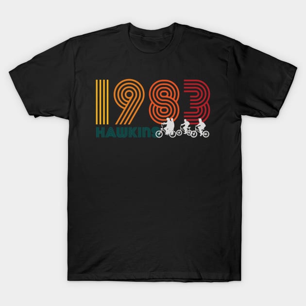 Hawkins 1983 T-Shirt by DrMonekers